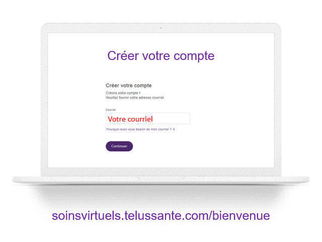 eqcare creer un compte